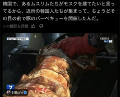 【韓国】ムスリム「ここにモスクを建てたい」近所の住民集結「ここで豚のバーベキューを開催しまーすｗ」