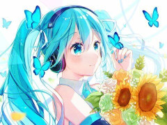 外国人「前のスレ消された」初音ミクスレで画像集を再投稿してる