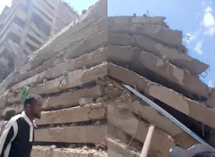 【動画】ナイロビで建設中のビルが崩壊して複数人が生き埋めに。