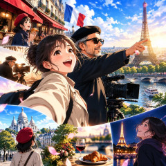 フランス🇫🇷日本人に来て欲しすぎてブッ壊れるw w著名監督パリ観光プロモ作成   #旅行 |  なんでそんなに貧乏円安日本人に来て欲しいんだ