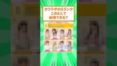 カワラボの顔面偏差値ティア表を作った結果、ファンが黙っていなかったw