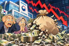 【蒸発】 韓国の国民年金、株価暴落で200兆ウォン損失、過去の急落局面では火消し役も