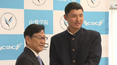 ハム栗山英樹氏、ドラ1菰田に会い「本当に真っ白。純粋。乾いたスポンジのような状態。何でも吸収する。」