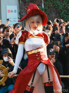 【映像付】えなこコミケで尻丸出し