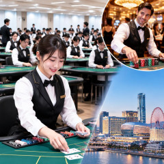 カジノディーラー３千人確保へ養成スクール 海外プロ年収１千万円超も国内は…   #大阪IR |  カジノはネットで楽しむ時代だろ