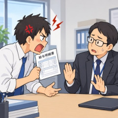転職ワイ「あの、給料が聞いてたのと違うんですが」 上司「ん？」