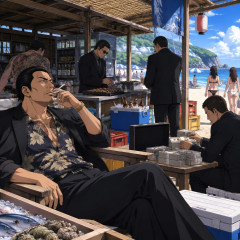 『海の家』ヤクザのシノギだった   |  400万円ってすくなくね？