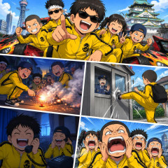 大阪発！『少林寺レーシング』小学生に大流行、交番に爆竹・ドア蹴り・イタ電・奇声   #TikTok |  少林寺を名乗るからには修行しろよ