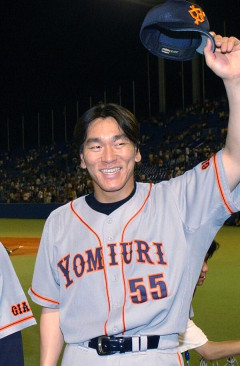 松井秀喜さん、今流行りの髪型を先取りしていたｗｗｗｗｗ