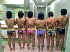 【画像】水泳部女子が水着を脱いだ結果wwwwww