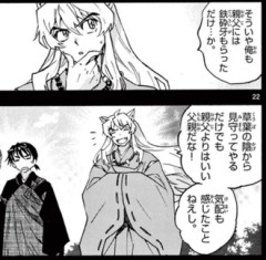 犬夜叉鉄砕牙貰えててよかったね