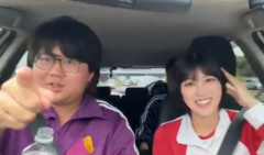 【動画】ニコ生の配信者大ちゃんマン、配信中によそ見をして前方のバイクに追突する