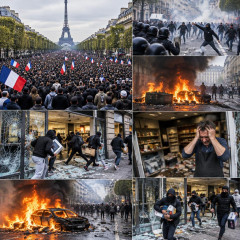 フランスの55万人大規模デモ、再び起きてしまう 暴動で3000店舗が略奪 店舗「店をめちゃくちゃにして権利を勝ち取るって?恥を知れ!」   |  フランスはこれで革命を起こしてきたからな