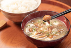 【悲報】なめこの料理、なめこの味噌汁となめこの大根おろし合えしかない