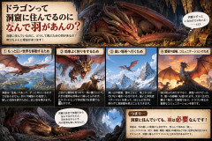 ドラゴンって洞窟に住んでるのになんで羽があんの?