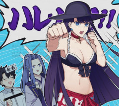 【FGO】星4チケットは水着のマルタさんにしました Fate/GrandOrderのイラスト紹介4066