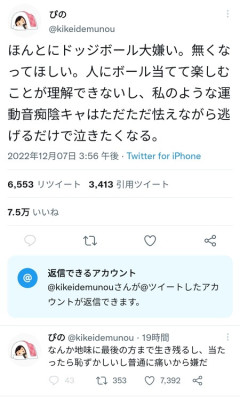 【悲報】陰キャ「ドッジボール大嫌い。無くなってほしい。人にボール当てて楽しむのが理解できない」