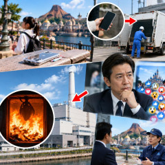 ディズニーシーで「娘の置き忘れたスマホが1時間たたずに浦安の焼却場に」 有名会社社長のポストが波紋… 真偽を運営に直撃した   |  浦安市の焼却場はディズニーの脇にあるのを知…