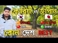 外国人「日本が好きだ」Japan Bangladesh Vlogが日本と韓国の収入を比較してる