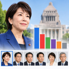 「次の首相にふさわしい人」 高市氏がトップ 毎日新聞世論調査   |  高市はガソリン補助金だけは評価してる