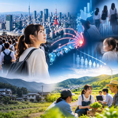 東京一極集中が再び拡大 データが映す“若い女性の流出”と少子化の加速 人口半減危機に挑む地方の「攻めの一手」とは?   |  東京近郊に住んでるんだけどさ、電車に乗ってるとお客…