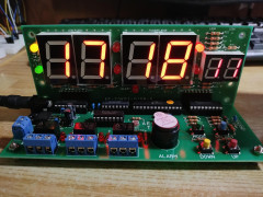 【画像】秋月電子の時計キットを組み立てた結果、レトロ感がたまらないｗｗｗ