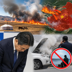 モンゴル保護区火災が中国に拡大 KDDI「社員の車両から発煙」謝罪 釣り疑惑は否定   |  どうにかこうにか中国のせいにできないかって人ら増えたな、日本の民度が低下している