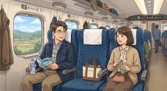 新幹線の3列シートであえて中央の席を空けて予約する夫婦の狙いは？