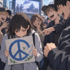 「戦争反対」がバカにされ、叩かれる時代   #東京新聞 |  戦争反対派は攻められたら降伏する覚悟なんだよ