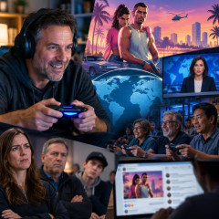 「40代以上がゲームに夢中になるのはおかしい」米ニュースが『GTA6』発売を巡る議論を報じる。海外でも根強いゲームへの偏見