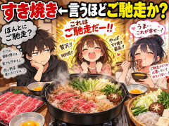 すき焼き←言うほどご馳走か?
