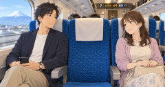 新幹線の3列シートであえて中央の席を空けて予約する夫婦の狙いは？