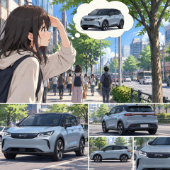 BYDの「ラッコ」、街中で1台も見たことがないんだが、目撃情報求む   |  都心行けば10台に1台は見るぞ