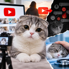 YouTube引退へ 猫の健康と過去の炎上が問う「ペットで稼ぐ」境界線   #もちまる日記 |  とにかく自分の事を下僕とか言ってるのに違和感があった