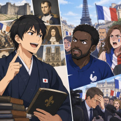 日本人「黒い肌をしたフランス人より我々日本人の方がフランスの歴史に詳しい」→仏で無事問題化   |  事実陳列罪