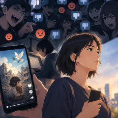 「戦争反対」がバカにされ、叩かれる時代 1000万再生のショートアニメ投稿者は、それでも「言わなきゃ」中野彰子さん：東京新聞 6   |  こういう対立煽りが一番