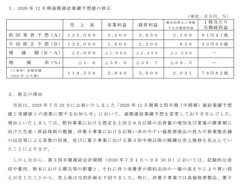 不二家が通期業績予想を下方修正､一転最終減益に 純利益21億円予想を8.5億円に 消費者の‌節約⁠志向が強まる