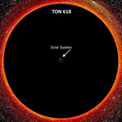 【画像】観測史上最大のブラックホール、デカすぎて意味がわからないｗｗｗｗｗｗｗｗｗｗ