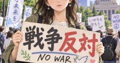 【悲報】マスコミ「戦争反対がバカにされ、叩かれる時代になっている」
