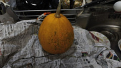 ハロウィンなのでハロウィンかぼちゃ作ってみようと思う