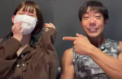 ホリエモンとディープキスした丸の内OLレイナ、堀大輔と仲直りのラブラブ生配信「試しちゃってごめんなさい」