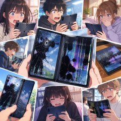 iPhone Duo、普通に使ってるだけで画面がぶっ壊れる被害続出ｗｗｗｗｗｗｗｗｗ   |  テストで10万回くらいパカパカしてると思ってたわ