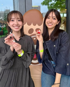 TBSを代表するﾃﾞｶﾊﾟｲアナウンサーコンビｗｗｗｗｗｗｗ（画像あり）