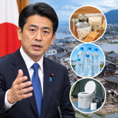 細野大臣 全国民に「緊急要請」 食料・水・トイレの備えを   |  備蓄の食料は何がベストなんだろうか