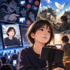 「戦争反対」がバカにされ、叩かれる時代 1000万再生のショートアニメ投稿者は、それでも「言わなきゃ」中野彰子さん：東京新聞 8   |  若者は戦争に行きたいし