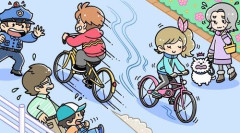 【悲報】自転車って横暴よな歩行者が避けろよって当たり前の顔して通り過ぎるし無理やり割り込んでくるし