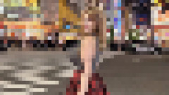 【衝撃】歌舞伎町に現れた身長180cm美女コスプレイヤー、男の人ってこういうのが好きなんでしょ(笑)