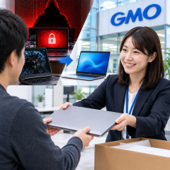 GMO、ランサム被害にあった顧客に新しいPC提供へ   #速報 |  GMOのやったこと