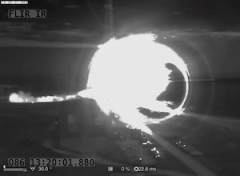 【軍事】海面スレスレを飛ぶ超音速標的をイージス艦が迎撃する米海軍の訓練映像。