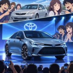 ダサいダサいと言われ続けたトヨタ・カローラ、次期デザイン世界初公開！   #くるま |  コンセプトカーのまんま販売された車見た事ない